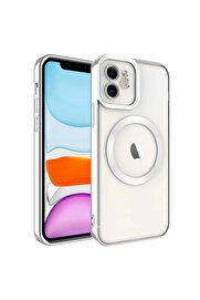 CepteToptan iPhone 12 Kılıf Kross Magneticsafe Kapak - Titan Gri - DROPX9002-8426
