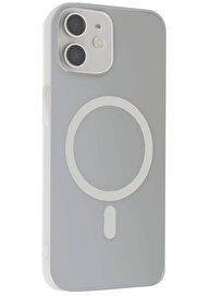 CepteToptan iPhone 11 Tuna PC Slim Magsafe Kapak - Şeffaf - DROPX9775-9602