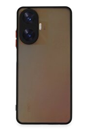 CepteToptan Realme C55 Kılıf Montreal Silikon Kapak - Siyah - DROPX2287-3823