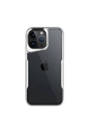 nerede bulurum iPhone 16 Pro Kılıf Boyi Silikon Kapak - Gümüş