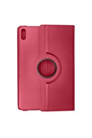CepteToptan Huawei MatePad SE 11 Kılıf 360 Tablet Deri Kılıf - Pembe - DROPX4111-2752