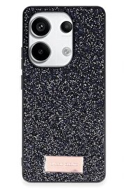 CepteToptan Xiaomi Redmi Note 13 Pro 4G Bright Simli Kapak - Siyah - DROPX6917-1491