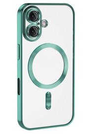 nerede bulurum iPhone 16 Kılıf Kross Magneticsafe Kapak - Turkuaz
