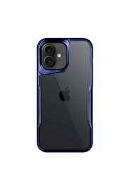 nerede bulurum iPhone 16 Kılıf Boyi Silikon Kapak - Lacivert