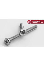ihtiyaçavm Yuvarlak Yıldız Başlı Ysb Civata M6x10 - 100 Adet