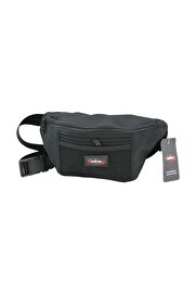 Go İthalat Freebek Bel Çantası 3 Fermuarlı Bölme + 1 Fi̇leli̇ Açık Bölme 10 X 11.5 X 25Cm (5258)