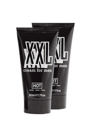 Adoi̇l Hotxxl 2 Adet Cream Men Hardener Delayer Enlarger 50 Ml Erkeklere Özel Boyut Kremi̇
