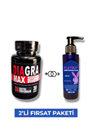 Adoil Diagra Max Erkek Özel Geliştirme 30'lu Destekleyici Playboy Lib.ido Arttırıcı Krem 125 ml