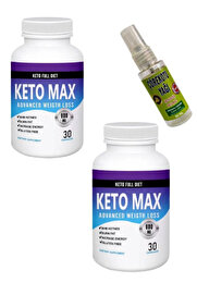 Adoi̇l Keto Max Destekleyi̇ci̇ Ürün 30 Lu X 2 Adet + Masaj Yağı 30 Ml