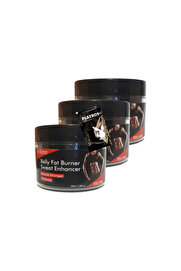 Adoi̇l Belly Fatburner Sweat Enhancer Kadınlar İçi̇n Krem 3X100 Ml + 1 Adet Jel İle