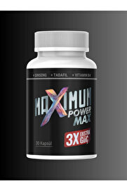 Adoil Maximum Power Max 3x Effect Erkeklere Extra Sertlik Maxìmum Güç 30 Lu
