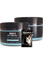 Adoil Men's 2tane 100 ml Snmp20300 Antiwrinkle Erkek Yüz Cilt Kremi Smoothing Cream + Yanında Jel