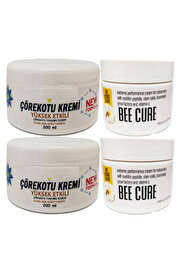 Adoil Çörek Otu Kremi XL Boy Rahatlatıcı Krem 2x200 ml+Bee Cure Krem 2x150 ml