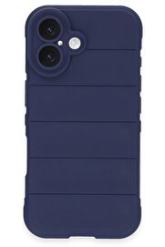 nerede bulurum iPhone 16 Kılıf Optimum Silikon - Lacivert