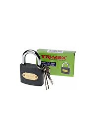 Trimax Tri-max Gri Döküm Asma Kilit 25 mm 2 Yıl Sağ Döküm CN