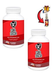 Adoil Red Kong Erkeklere Özel Bölge Destekleyici 60'lı x 2 ad+Lustra Masaj Yağı