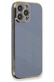 nerede bulurum iPhone 13 Pro Kılıf Volet Silikon - Mavi