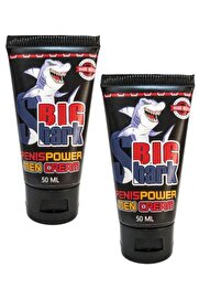 Adoi̇l Bi̇g Shark Power Creams Erkeklere Sertleşti̇rme Etki̇si̇ Kremi̇ 50 Ml X 2 Adet