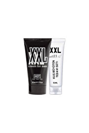 Ekince HotXXL Cream Men Hardener Delayer Enlarger 50 ml + KuşBüyüt Erkeklere Özel Boyut Kremi Bkn1EK356