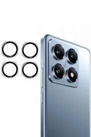 Megasepet Nexgen Xi̇aomi̇ Mi̇ 14T Pro Pvd Metal Kamera Lens - Gümüş (Nxgn)