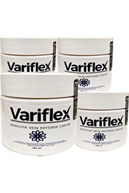 MORESUN Variflex 4 tane 150 ml Varicosel Cream Büyük Boy Bacak Kremi