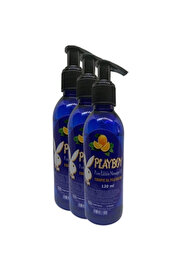 NovaBox Playboy Pure Edible Massage Oil 120ml Portakal Aromalı Masaj Yağı 3 Adet