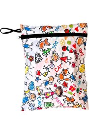 STOREMAX lvnshop Askılı 35x27 cm Su Geçirmez Islak Mayo Kirli Bez Taşıma Torbası Yıkanabilir Çanta Organizer