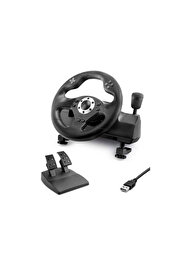 Skygo Oyuncu Direksiyon Seti 270° 7In1 Ps4/Ps3/Ps2/Pc/Xbox/Nıntendo/Androıd Siyah Vw9828