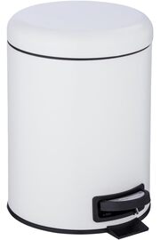 STOREMAX lvnshop Pedallı Çöp Kovası 5 L. Leman, gri, metal, 3 x 11,5 x 11,5 cm 224120
