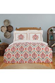STOREMAX BRFShop Home Carmenta Kiremit %100 Pamuk Tek Kişilik Nevresim Takımı 1165984