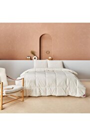 STOREMAX lvnshop Pamuk Wool Sense Yorgan Beyaz Çift Kisilik 224120