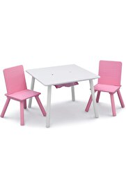 STOREMAX aclyashop Children Çocuk Masa ve Seti, Saklamalı (2 Dahil) 1058548