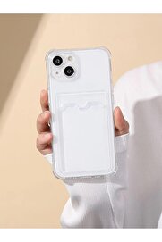 STOREMAX polysight AKSESUAR 15 ile Uyumlu Şeffaf Yapıya Sahip Arka Ksımında Kartlık Bölmeli Kullanım Sağlayan