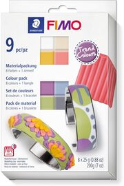 STOREMAX 8023 C8-1P MP Soft Modelleme Kili Pastel Renkler (25 gr X 8 Blok ve Bilezik)