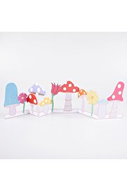 STOREMAX Meri - Mushroom Concertina Card - Mantar Tebrik Kartı
