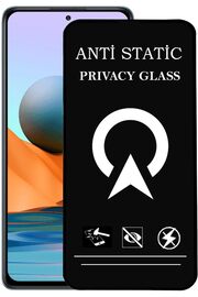 STOREMAX lvnshop İLETİŞİM 10 Pro ile uyumlu Tam Kaplayan Statik Görünmez Safir Ekran Hayalet Cam 224120