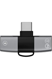 STOREMAX aclyashop mobile Type C to 2x Type C Girişli Şarj ve Kulaklık Çoğaltıcı, 30W Şarj Destekli Çoğaltıcı