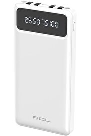 STOREMAX lvnshop Acl 10000 mAh Powerbank Göstergeli Powerbank Type C - - Micro USB - USB Kablolu Powerbank Ta