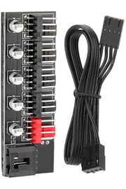 STOREMAX snShop Çoklayıcı 5 Port Y PWM Splitter 4 pin Hub Cpu Kablo Çoğaltıcı 467437