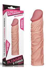 ShibariTürk Add 2" Pleasure X Tender Penis Sleeve Flesh