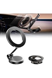 STOREMAX lvnshop G118 İLE UYUMLU SÜPER MIKNATISLI 360 DERECE DÖNEBİLEN İÇERİSİNDEKİ METAL APARATLARLA TÜM CEP