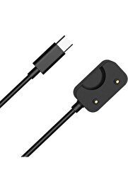 STOREMAX aclyashop Fit3 ile uyumlu Akıllı Saat için Manyetik Usb Typ-C Şarj Kablosu Fit 3 ile uyumlu Kablo Si