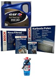 Bosch Hyundai Accent Era 1.5 Crdı Filtre Bakım Seti 2006-2012+ELF 5W-30 5LT YAĞ 2025 ÜRETİM