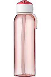 STOREMAX ynsShoping – Pipetli içecek şişesi Campus Flip-up 500 ml pembe – çocuklar için pipetli su şişesi – g