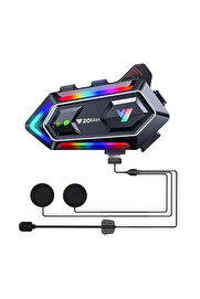 Ethab Ti̇caret Y20 Max Kablosuz Motosi̇klet Kask Intercom