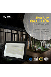 Ethab Ticaret Glbl-Tstil4136 Ultra Slim Projektör Dış Mekan Led Işık