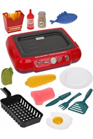 STOREMAX Ocak Barbekü Izgara Renk Değiştiren Sebze Ve Gıdalar Mutfak Seti 20 Parça Pilli newprh 1063348