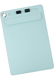 STOREMAX lvnshop Kapaksız Sekreterlik Sanatsal Çizim A4 Art Clip Board Vegan 23,5x35,5 cm. SU YEŞİLİ 224120