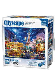 gizmurstore KS Games Night Lights Of Paris Puzzle 1000 Parça 20795