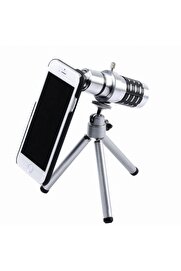 Evi̇mdeyokyok 5 5S - 4 4S Içi̇n Alümi̇nyum 14X Opti̇k Zoom Yakından Görüntü Çekme Dürbün